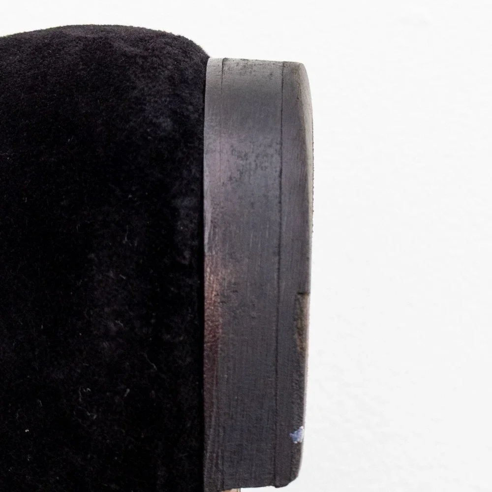 Brooks Brothers‎ x Peal & Co. Black Velvet Smoking Slippers Size US 10.5 D